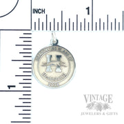 Healdsburg High School Class of 2026 Sterling Silver Charm Scale View
