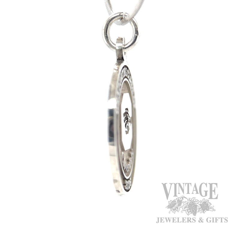 Cloverdale School Class of 2026 Sterling Silver Graduation Pendant