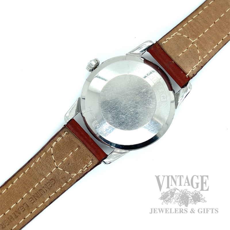 Vintage Men's Omega Seamaster Automatic Stainless Steel Watch – Circa 1955 – Caliber 500 Back View
