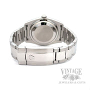 Pre-Owned Men's Rolex Datejust 36 Silver Dial Oyster Bracelet – Ref. 116200 – Box & Papers Back View