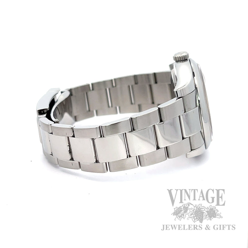 Pre-Owned Men's Rolex Datejust 36 Silver Dial Oyster Bracelet – Ref. 116200 – Box & Papers SIde View