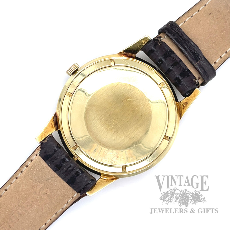 Vintage 14K Yellow Gold Automatic 25-Jewel Wristwatch – ETA 2456