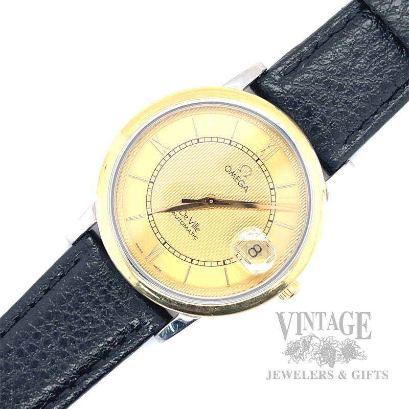 Vintage Omega De Ville Automatic Two-Tone Men's Watch – ETA 2892-A2