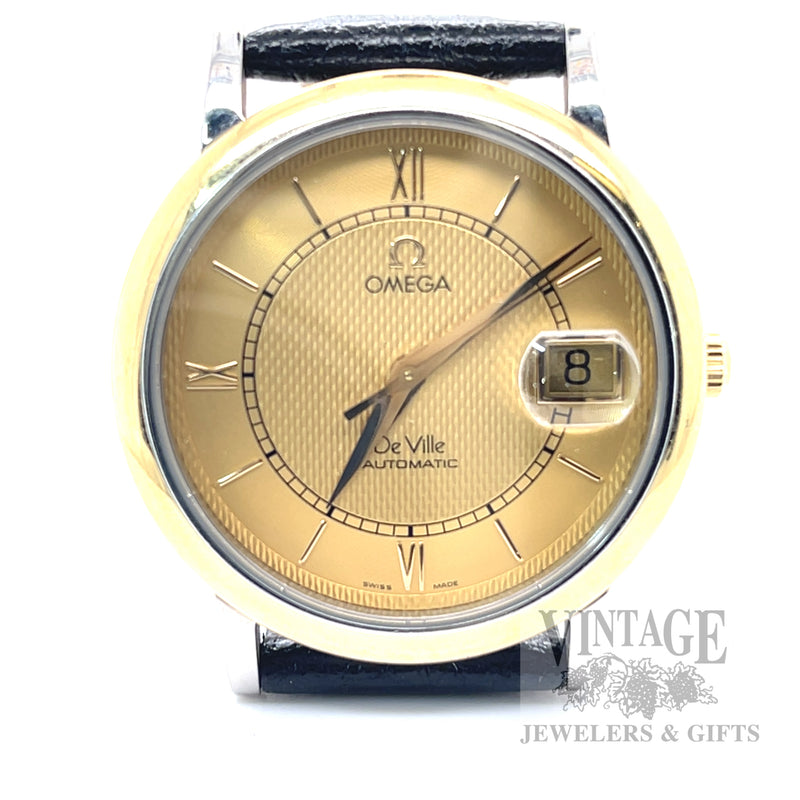Vintage Omega De Ville Automatic Two-Tone Men's Watch – ETA 2892-A2