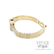 Vintage Rolex Ladies 14K Yellow Gold Mechanical Bracelet Watch – Circa 1960s Side