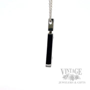 Harry Winston Diamond 18k White Gold Necklace Side View