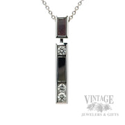 Harry Winston Diamond 18k White Gold Necklace Front View