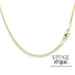 16” 14ky gold 1.7 mm wheat chain