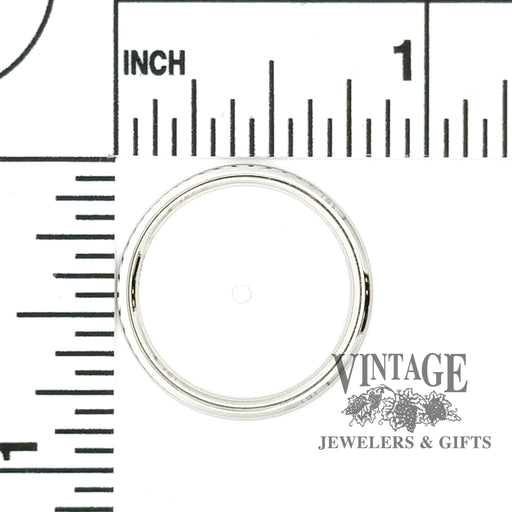 1.5mm width 14kw gold ring band scale