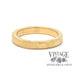 Hand forged 24K Gold Rustic Band