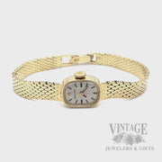Vintage Rolex Ladies 14K Yellow Gold Mechanical Bracelet Watch – Circa 1960s Video