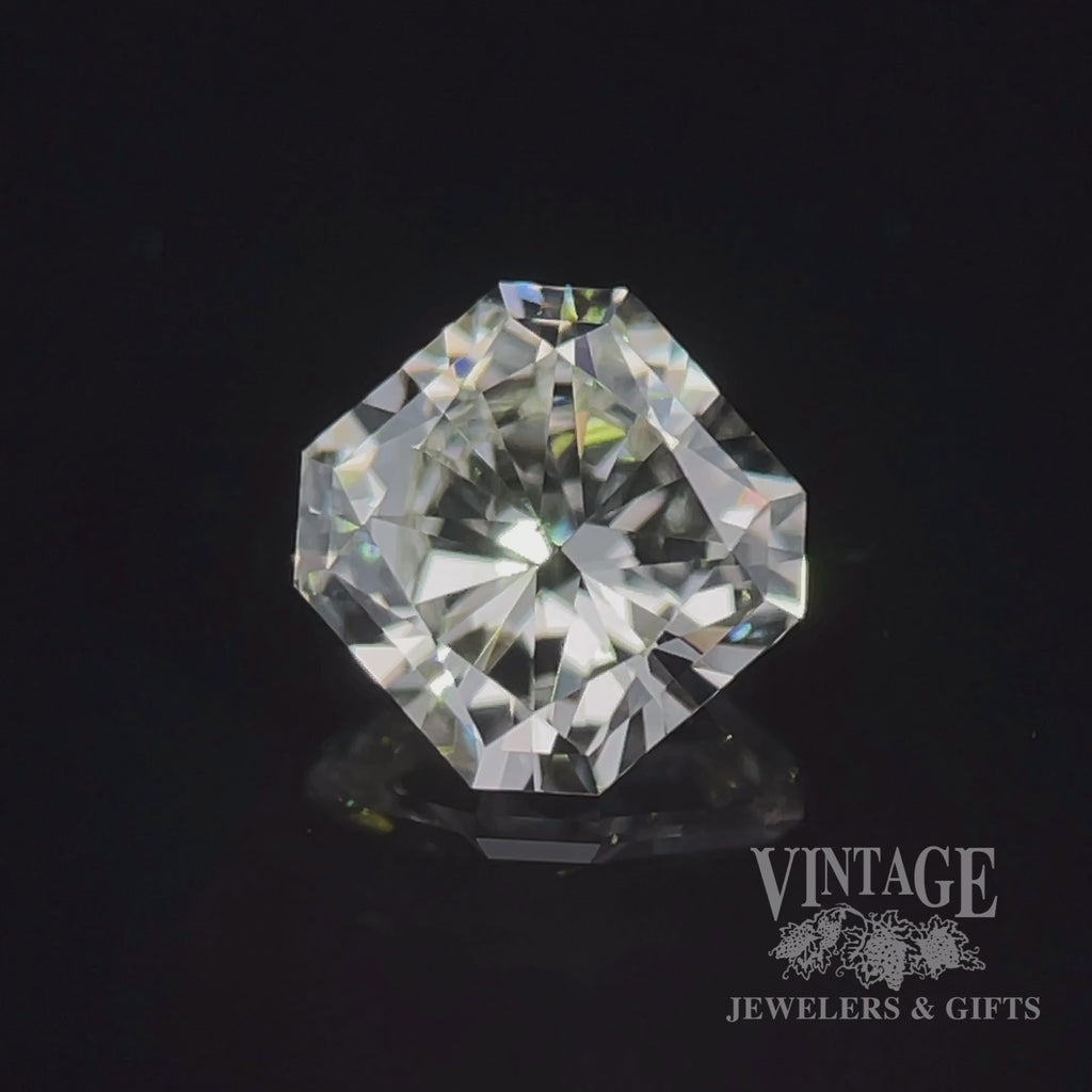 1.27 carat, radiant cut, L color, VS2 clarity, natural diamond video