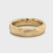 Video brushed 14k yellow gold band