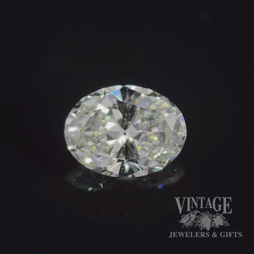 .50 carat, oval shaped, E color, VS2 clarity, natural diamond, GIA graded video