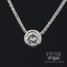 .72 ct natural diamond bezel slide 18”necklace. video