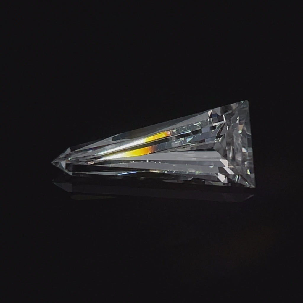 .57 carat, shield shaped, E color, VS2 clarity, natural diamond video