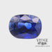 3.75 carat cushion shaped royal blue natural sapphire video