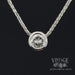 .72 ct natural diamond bezel slide 18”necklace video