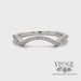 Diamond arches 18k white gold ring band video