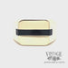 Black onyx bar 14k gold rectangle cut corner signet ring video