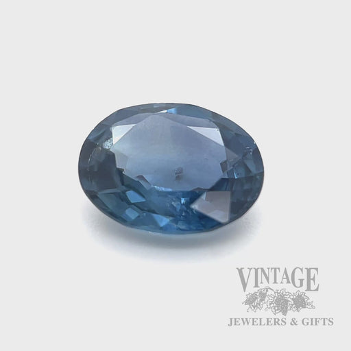 2.35 Carat, Natural Oval Cut Thailand Blue Sapphire Video