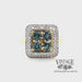 Alexandrite and diamond 18ky gold ring video