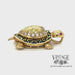 Turtle 14ky gold inlay articulating pendant video
