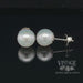 Video of 14k white gold 10 mm south sea pearl stud earrings
