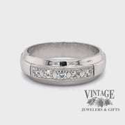 Vintage Platinum diamond ring video