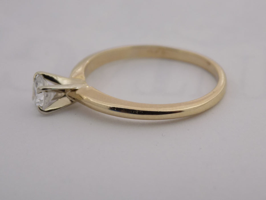 .27 carat Old European cut diamond solitaire ring