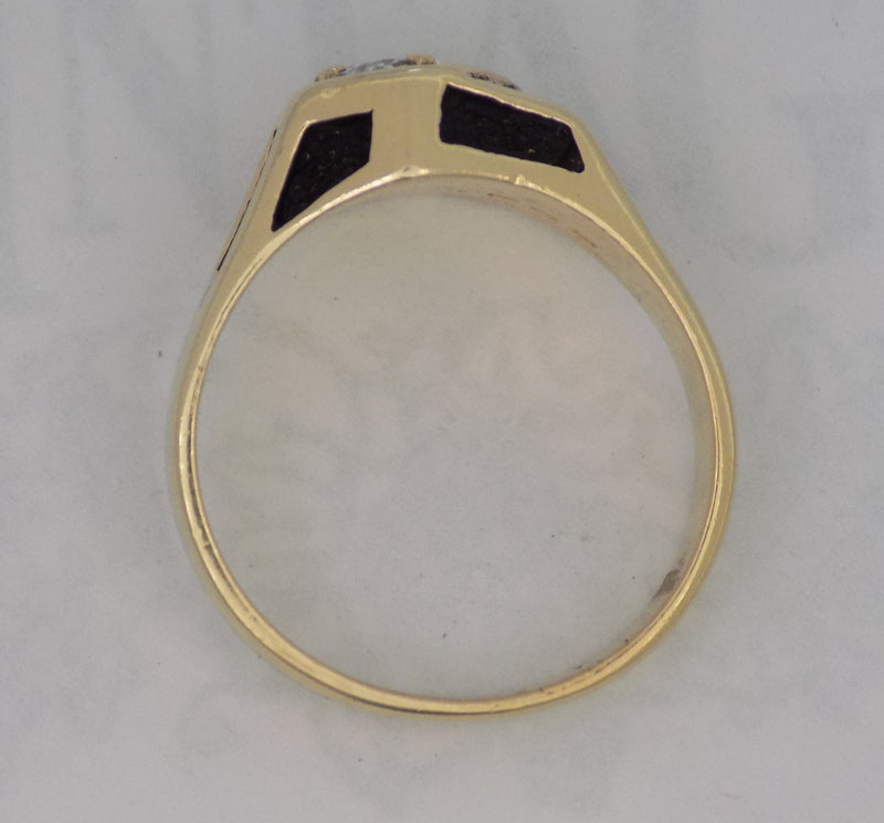 .50 carat solitaire abstract diamond ring