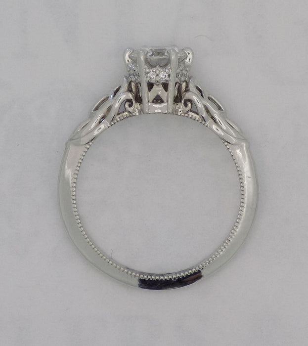 .76 carat edwardian styled engagement ring