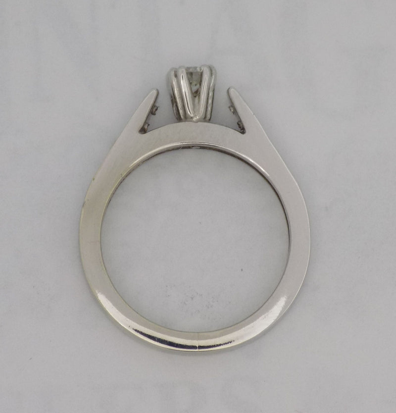White gold .20 carat diamond ring
