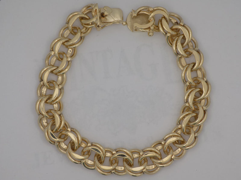 14 karat yellow gold bracelet