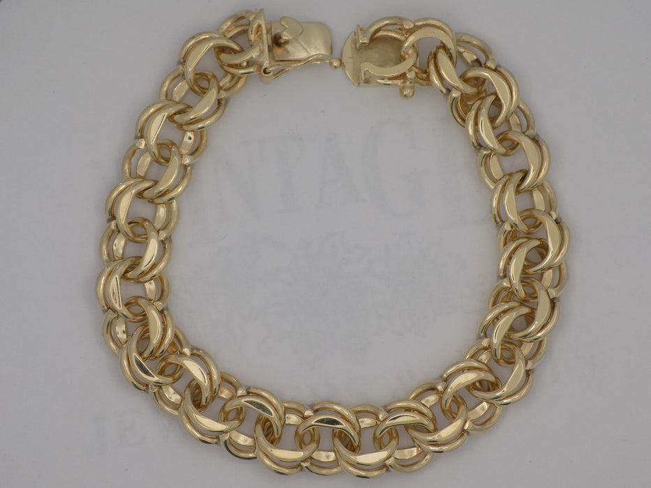 14 karat yellow gold bracelet
