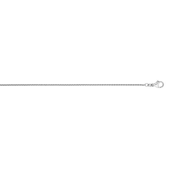 Platinum 18" 1.1m solid Spiga chain