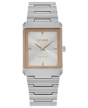 Citizen Eco Drive stainless steel two tone "Stiletto" wristwatch 