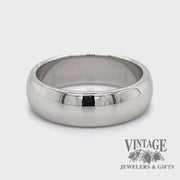 Tiffany and company platinum 6mm comfort fit ring band video