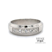 Vintage Platinum diamond ring