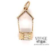 Wishing Well charm in 14ky gold