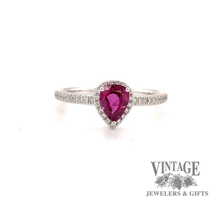 Buy Natural Ruby Ring / Ruby Jewelry / White Gold Plated S925 Sterling  Silver Ruby Ring / Red Ruby Ring / Gifts for Her Online in India - Etsy