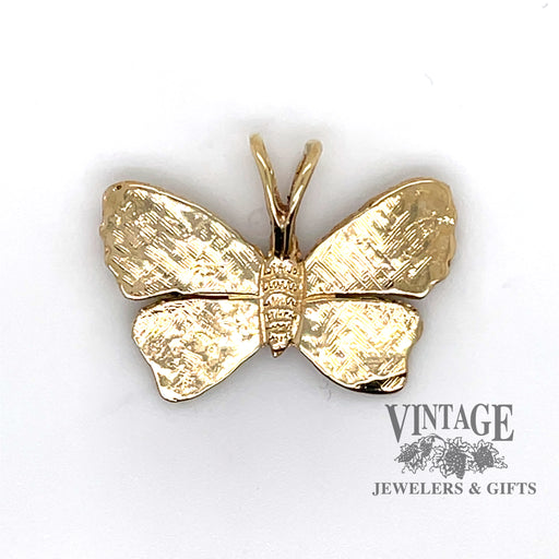 Butterfly 14ky gold charm