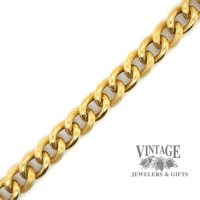 Golf Charm Bracelet in 14K Yellow Gold | Vintage Golfers Charm Bracelet —  Antique Jewelry Mall