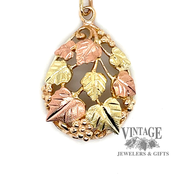 Black Hills Gold pendant