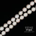 14” double pearl strand with 14ky gold clasp